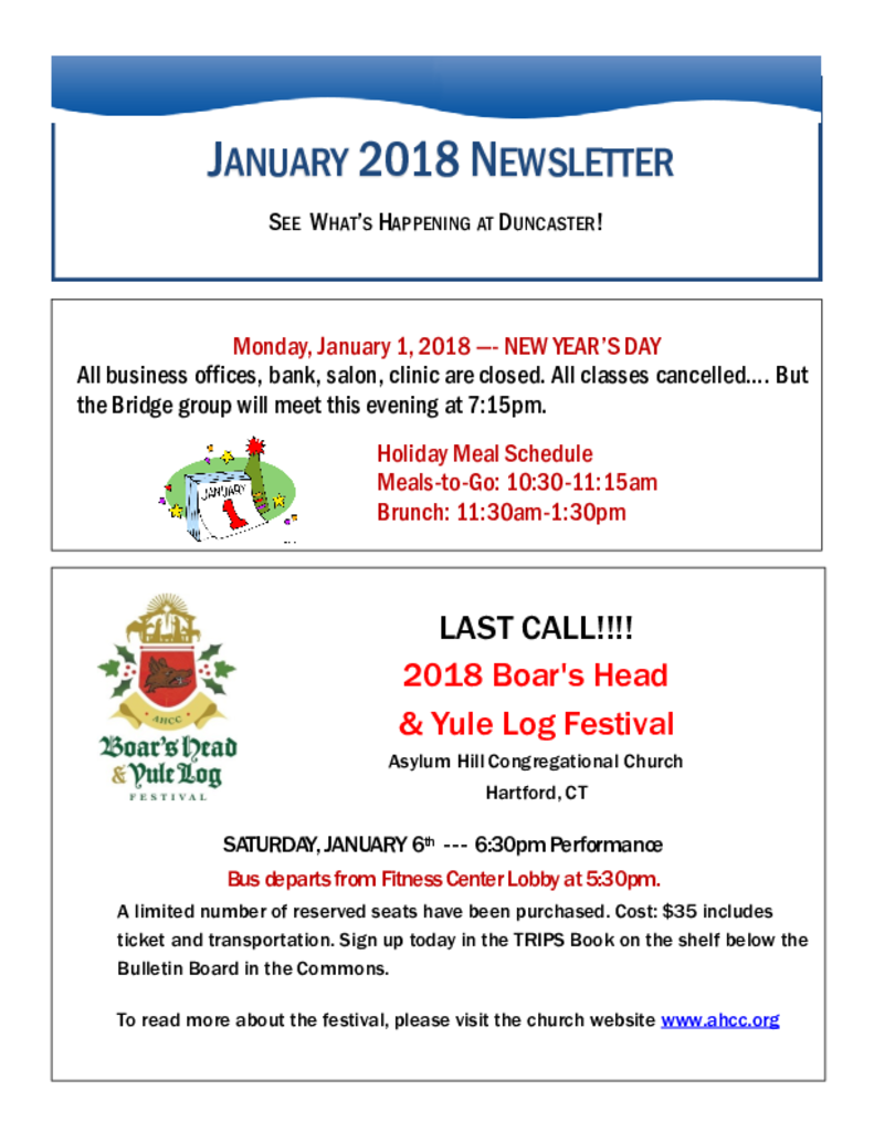 Duncaster Retirement Community Senior Living Community Assisted